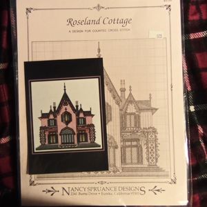 Roseland Cottage Cross Stitch Pattern